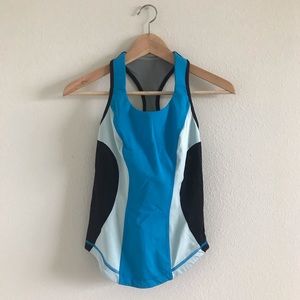 Lululemon Cardio Kick Tank | Beach Blanket Blue